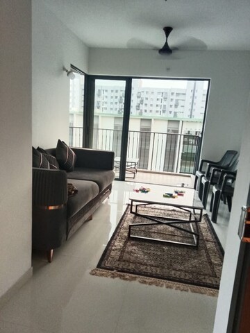 Living Room in 2.5 BHK Apartment at Lodha Palava City Lakeshore Greens, Dombivli East – for Rent