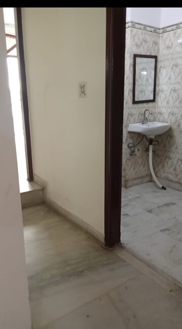 Bathroom in 4 BHK Builder Floor at Freedom Fighters Enclave – for Rent
