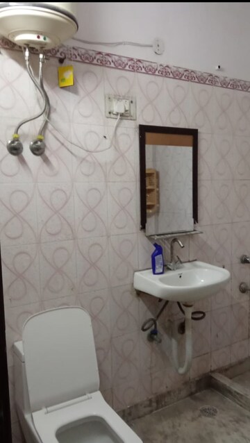 Attached Bathroom in 4 BHK Builder Floor at Freedom Fighters Enclave – for Rent