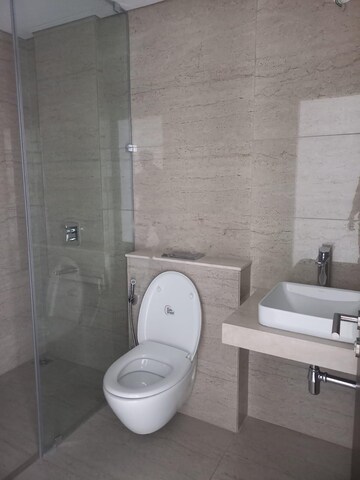 Bathroom in 3 BHK Apartment at Oberoi Sky City, Borivali East – for Rent