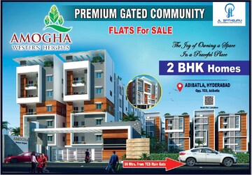 2 BHK Apartment – Exterior View View at RRR Amogha Western Heights, Ibrahimpatnam - for Sale