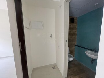 Bathroom in 1 BHK Apartment at Lodha Crown Quality Homes, Majiwada – for Rent