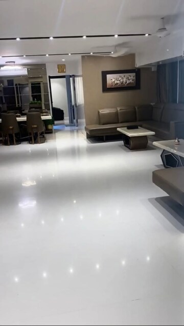 Living Room in 4 BHK Apartment at Tharwani Heights, Sanpada – for Sale