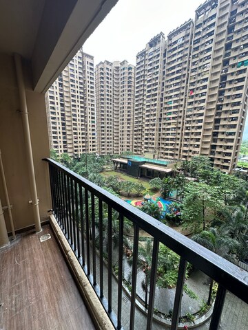 Balcony in 1 BHK Apartment at Raunak City, Kalyan West – for Rent