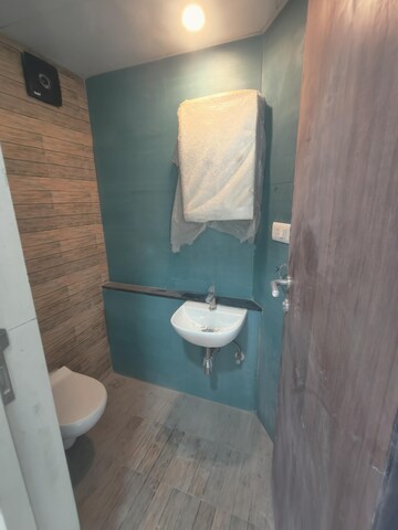 Bathroom in 2 BHK Apartment at Lodha Crown Quality Homes, Majiwada – for Rent