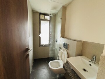 Bathroom in 2 BHK Apartment at Piramal Vaikunth, Balkum Pada – for Rent