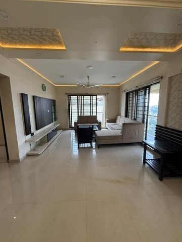 Living Room in 3 BHK Apartment at Kool Homes Solitaire I, Kondhwa – for Rent