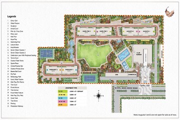 Master Plan in 3 BHK Apartment at Eldeco Fairway Reserve, Sector 80 – for Sale