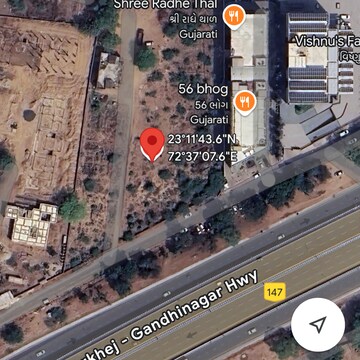  Land – Exterior View View at Ghatalodia - for Rent