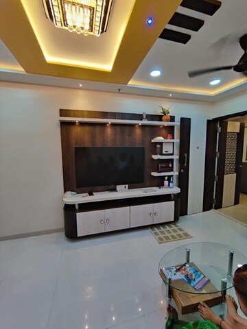 Living Room in 1 BHK Apartment at Truearth View, Vikhroli East – for Rent