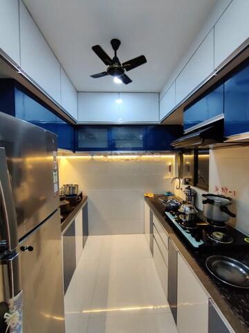 Kitchen in 1 BHK Apartment at Truearth View, Vikhroli East – for Rent