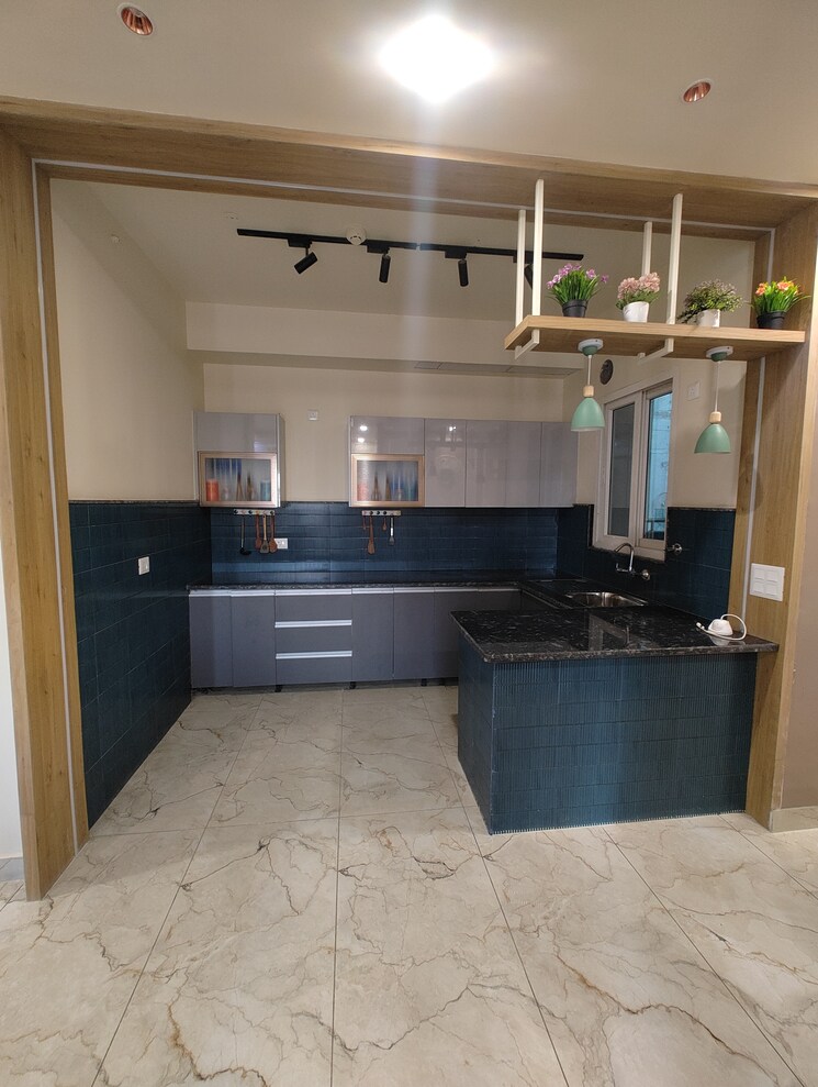 Kitchen, vrinda-heritage-skyward 3 Bedroom 1298 Sq.Ft. Apartment In Sector 1 Greater Noida Greater Noida 7936387