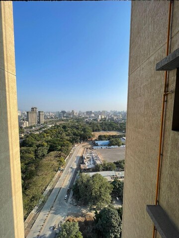 Balcony in 2 BHK Apartment at Raymond Ten X Habitat, Pokhran Road No 2 – for Rent