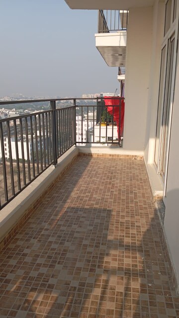 Balcony in 3 BHK Apartment at Omaxe The Palace, Gomti Nagar – for Rent