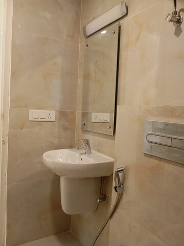 Bathroom in 3 BHK Apartment at Omaxe The Palace, Gomti Nagar – for Rent