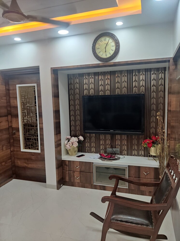 Living Room, swastik-palms-chs 3 Bedroom 700 Sq.Ft. Apartment In Brahmand Thane 7936581