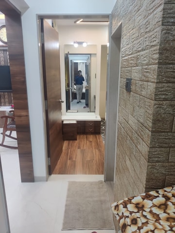 Building Lobby in 3 BHK Apartment at Swastik Palms CHS, Brahmand – for Sale