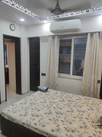 Bedroom in 3 BHK Apartment at Swastik Palms CHS, Brahmand – for Sale
