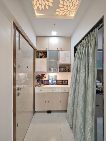 Building Lobby in 2 BHK Apartment at Rustomjee Azziano Wing E, Majiwada – for Sale