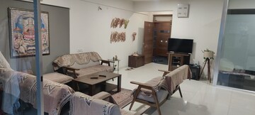 Living Room in 3 BHK Apartment at Zundal – for Rent