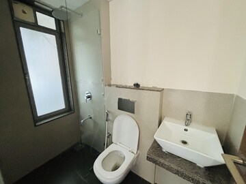 Bathroom in 1 BHK Apartment at Piramal Vaikunth, Balkum Pada – for Rent