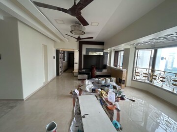 Living Room in 3 BHK Apartment at Chaitanya Tower, Prabhadevi – for Rent
