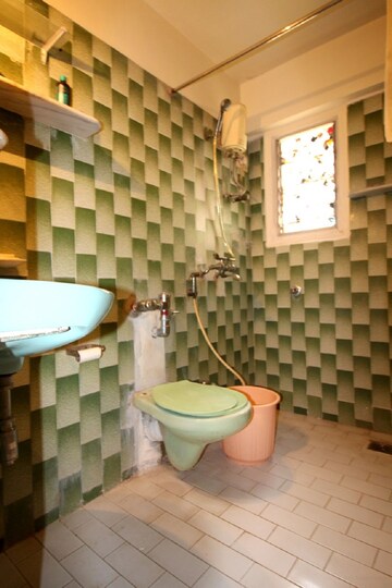 Bathroom in 3 BHK Apartment at Bandra West – for Rent