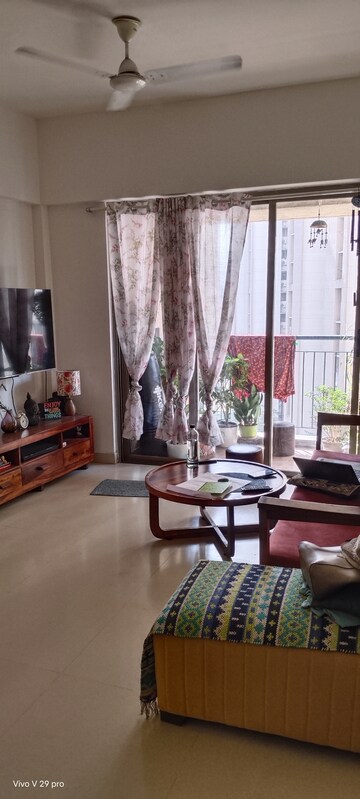 Living Room in 3 BHK Apartment at Lodha Splendora, Ghodbunder Road – for Rent