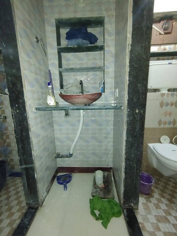 Bathroom in 1 BHK Apartment at Pestom Sagar Colony, Chembur – for Rent