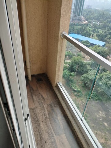 Balcony in 1.5 BHK Apartment at Dosti West County Phase 2 Dosti Cedar, Balkum Pada – for Rent