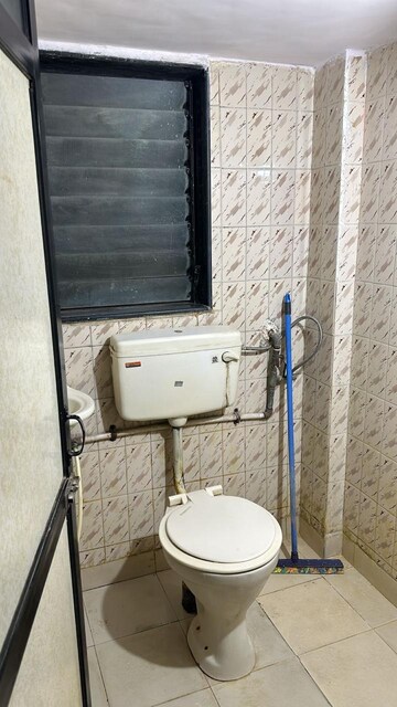 Bathroom in 2 BHK Apartment at Hiranandani Powai Park, Powai – for Rent