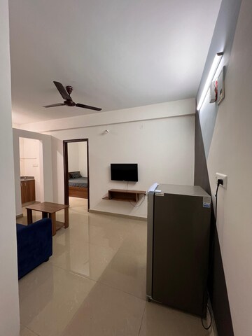 Living Room in 1 BHK Apartment at Doddanekkundi – for Rent