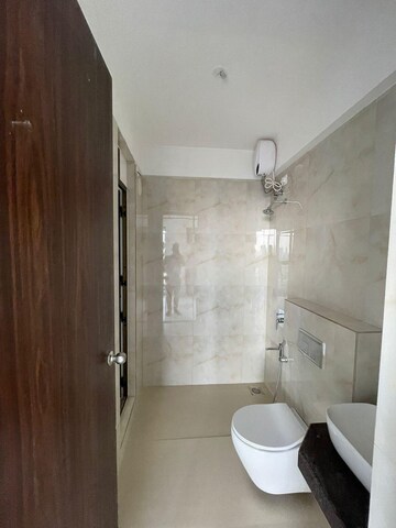 Bathroom in 2 BHK Apartment at Raymond Ten X Habitat, Pokhran Road No 2 – for Rent