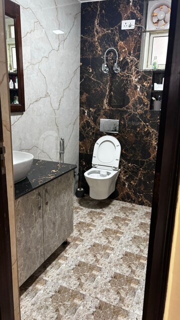 Attached Bathroom in 3 BHK Apartment at Dwarka – for Sale