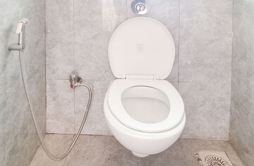 Bathroom in 2 BHK Apartment at Bharat Ecovistas, Shilphata – for Rent