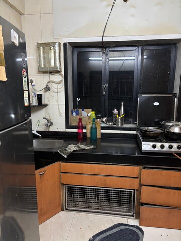 Kitchen in 2 BHK Apartment at Koteshwar Palace, Andheri East – for Rent