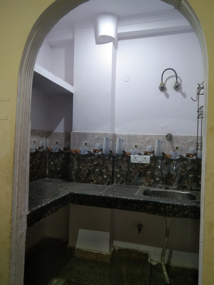 Kitchen, palm-residency-chhatarpur 1.5 Bedroom 450 Sq.Ft. Builder Floor In Chattarpur Delhi 7938311