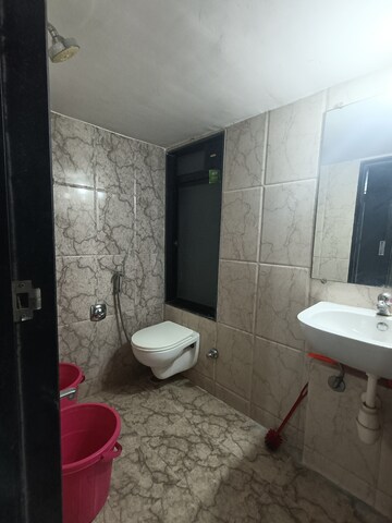 Bathroom in 1 BHK Apartment at Arkade Art, Mira Road – for Rent