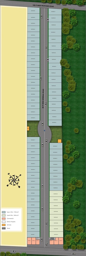Master Plan in 2 BHK Apartment at Panchkula Urban Estate – for Sale