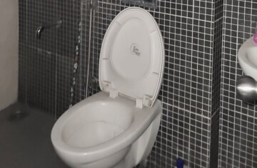 Bathroom in 1 BHK Apartment at Adriatica, Dombivli East – for Rent