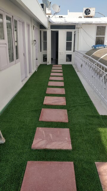 Balcony in 1 BHK Builder Floor at Greater Kailash I – for Rent