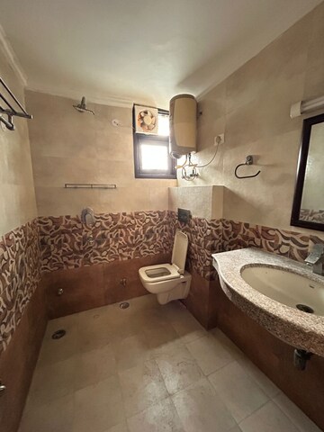 Attached Bathroom in 3 BHK Apartment at Sector 4, Dwarka – for Rent