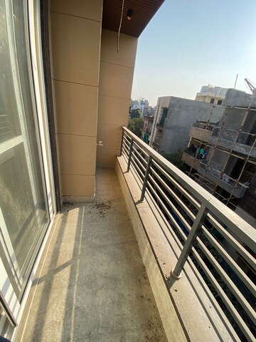 Balcony in 2 BHK Builder Floor at Ramesh Nagar – for Rent