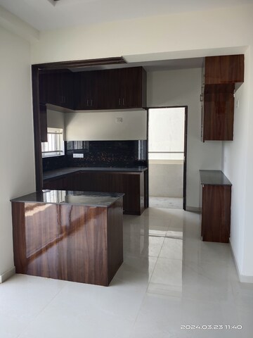 Kitchen in 3 BHK Apartment at Svadha Kollaar, Osman Nagar – for Sale