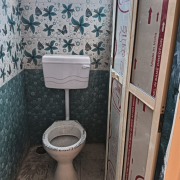 Bathroom in 1 RK Builder Floor at Titwala – for Sale