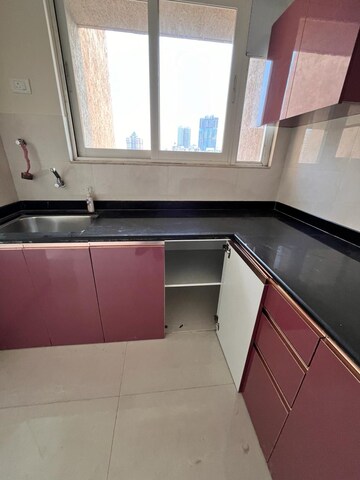Kitchen in 2 BHK Apartment at Rutu Enclave, Kasarvadavali – for Rent