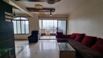 Living Room in 2 BHK Apartment at Goel Ganga Orchard, Mundhwa – for Rent