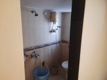 Bathroom in 1 BHK Apartment at Liberty Corner CHS, Mira Road – for Rent