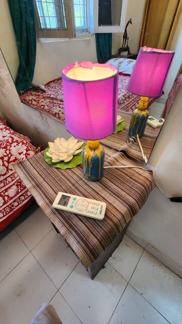 Living Room in 1 RK Builder Floor at Greater Kailash I – for Rent