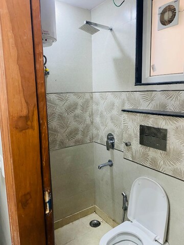 Bathroom in 3 BHK Builder Floor at Old Rajinder Nagar – for Rent